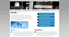 Desktop Screenshot of fingerprinting.com